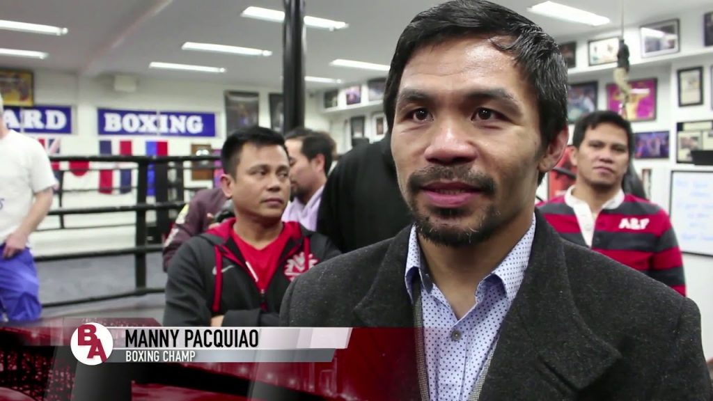 'You don't need to box' - Pacquiao tells son