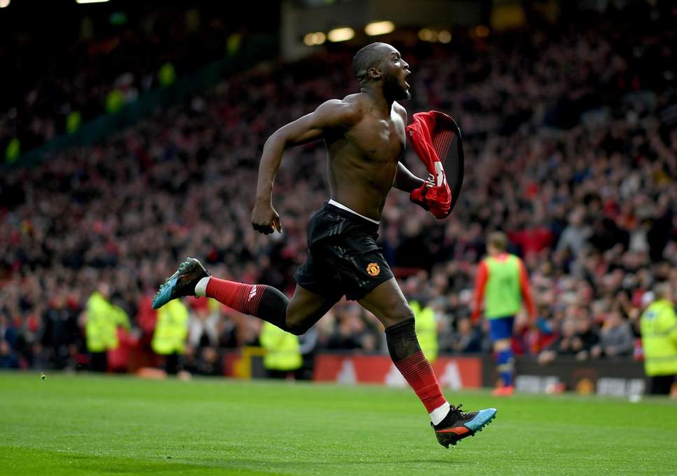 Lukaku celebrate after scoring a stunner vs Southampton on Saturday