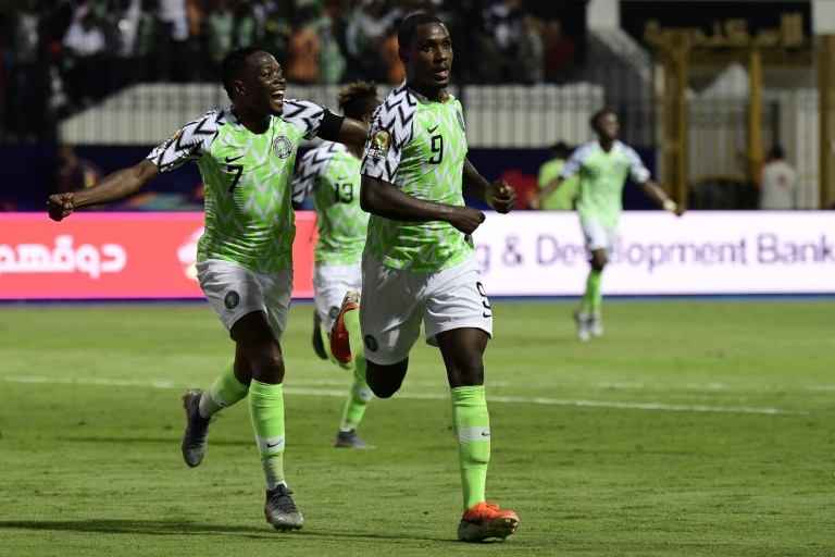 Odion Ighalo starred as Nigeria beat defending African champions Cameroon in a blockbuster last-16 clash
