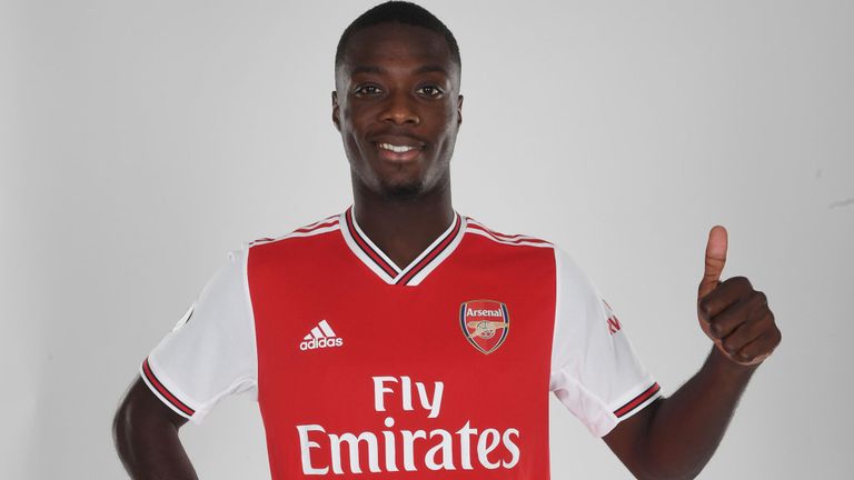 New Arsenal striker Nicholas Pepe is the most expensive African footballer in the world