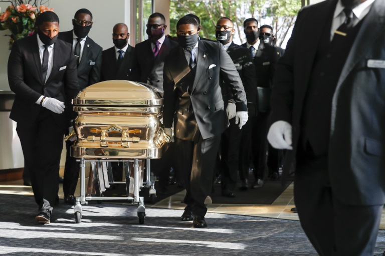 houston bids farewell george floyd hometown funeral