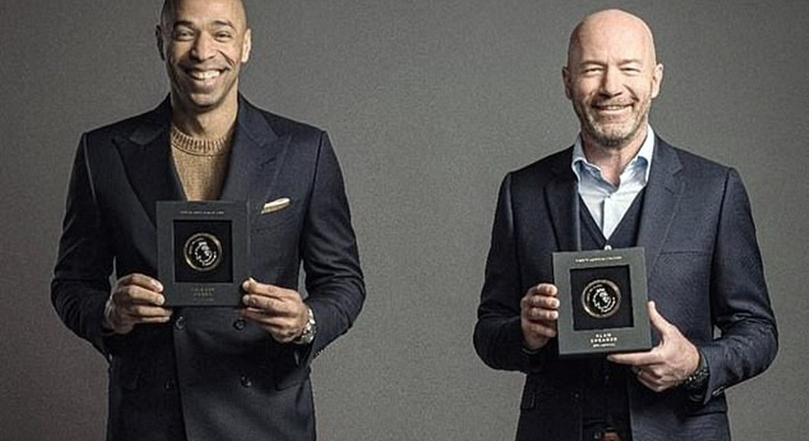 alan shearer thierry henry inducted into premier league hall of fame