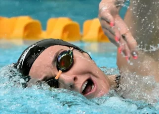 Australia's Ariarne Titmus swam the second fastest 400m freestyle in the world this year