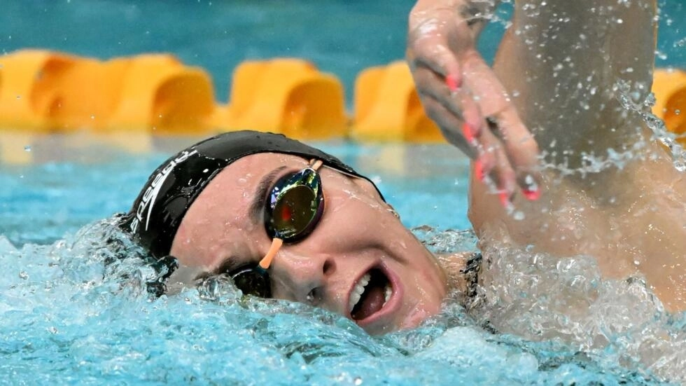 Australia's Ariarne Titmus swam the second fastest 400m freestyle in the world this year